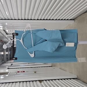 A&F Light Blue Asymmetrical Matching Set